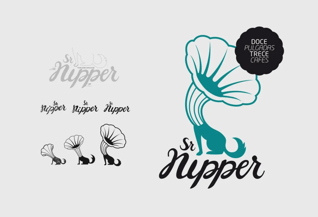Construccion del Diseño de Marca de Sr.Nipper